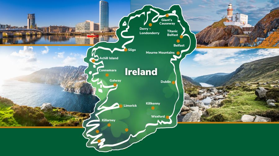 Ireland Map