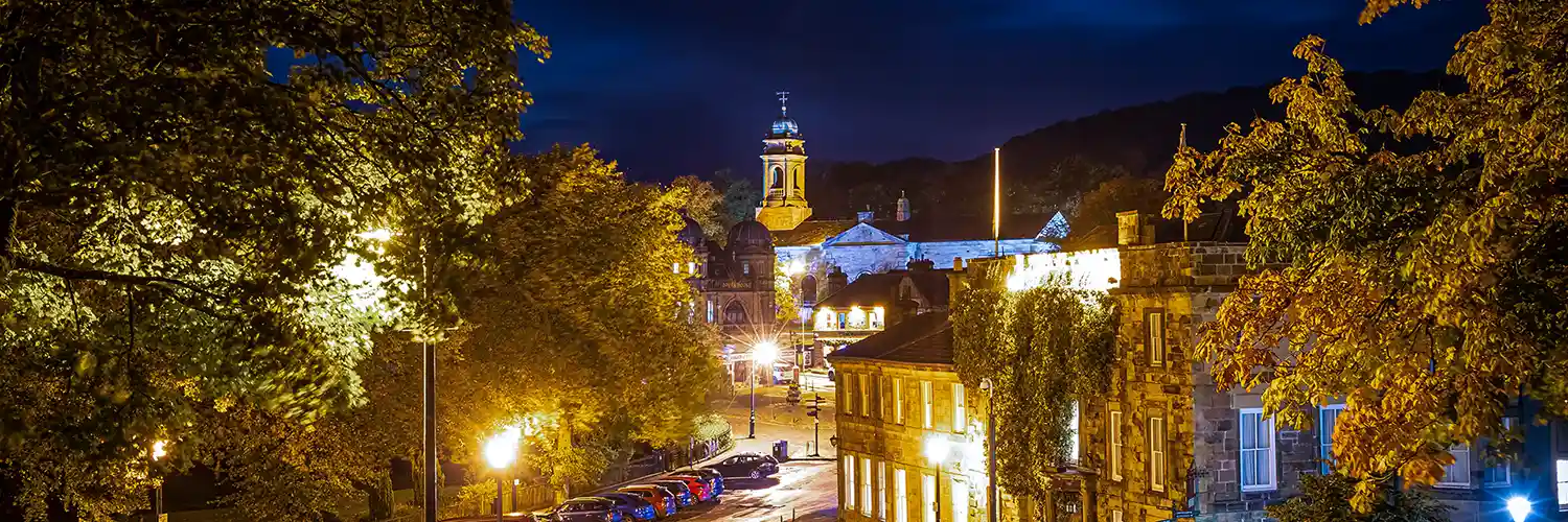 Beautiful Buxton & Chatsworth House at Christmastime
